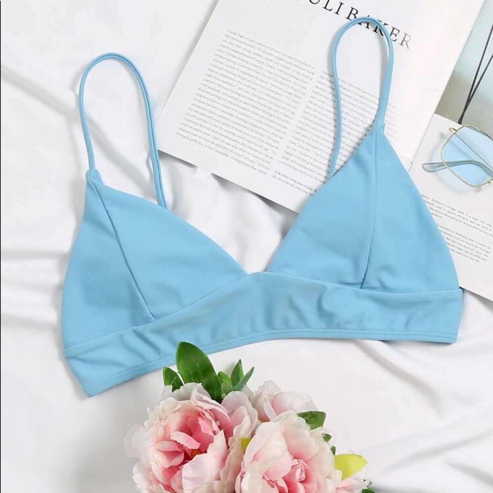 Shein seam detail Bikini top